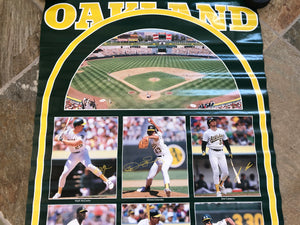 Vintage Oakland Athletics Sports Illustrated All Stars Baseball Poster