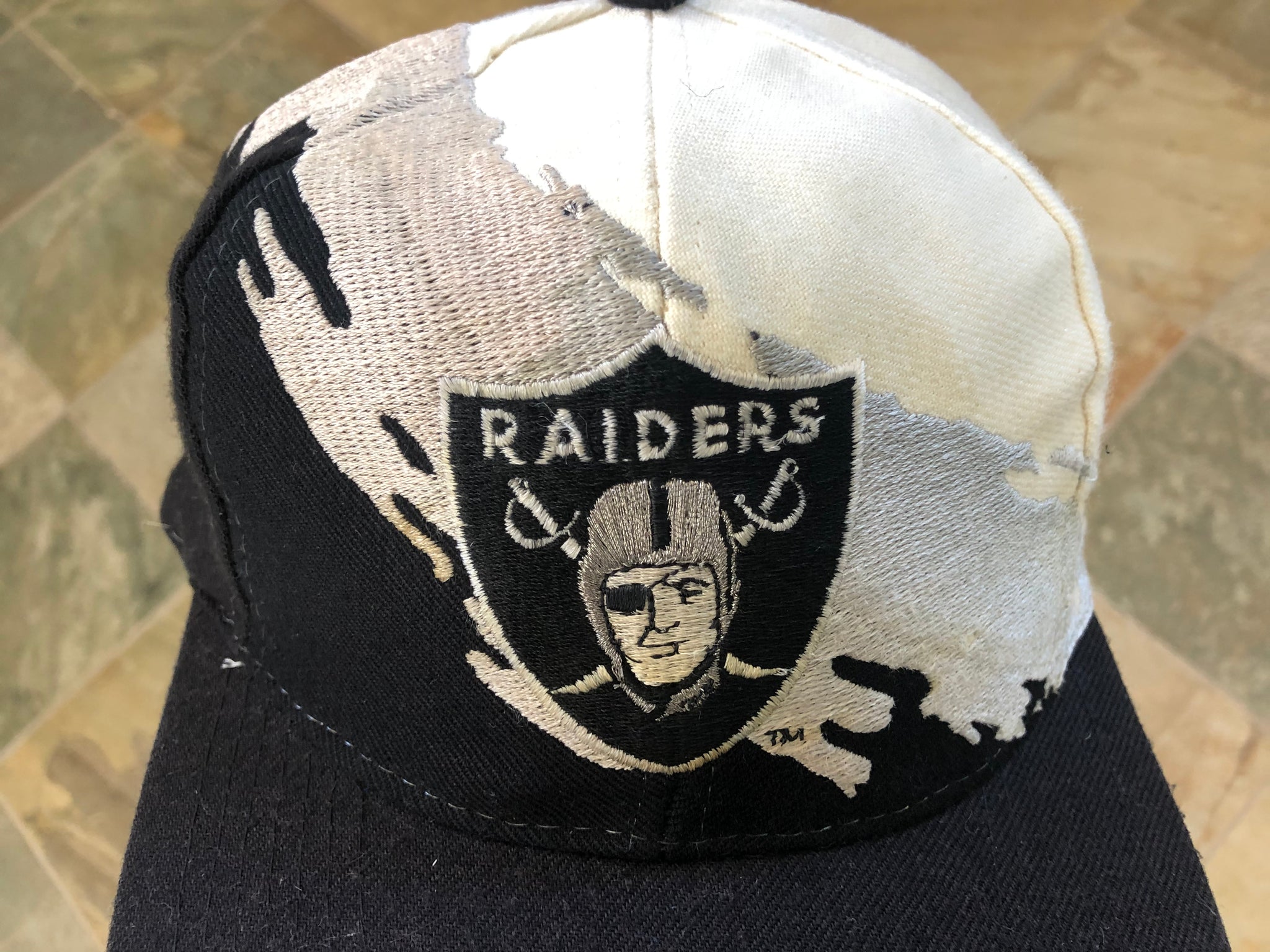 logo athletic raiders hat