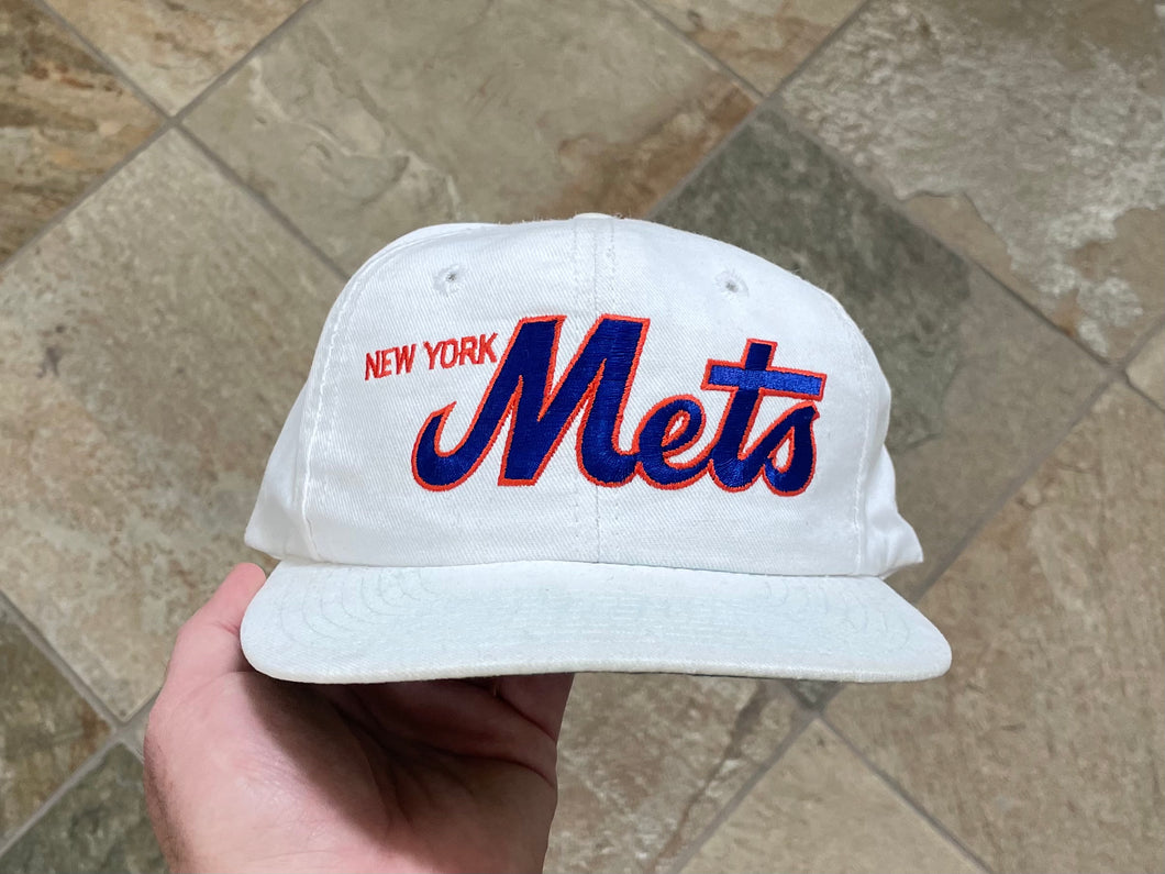 90s USA製 New York Mets Logo Cap 帽子 キャップ 帽子 キャップ 日本