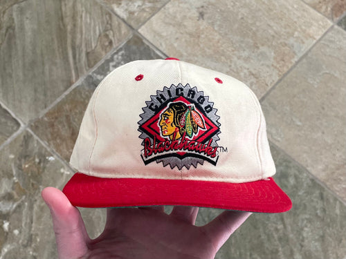 Vintage Chicago Blackhawks Starter Snapback Hockey Hat – Stuck In