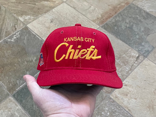 Vintage Kansas City Chiefs Logo Athletic Diamond Snapback Football Hat –  Stuck In The 90s Sports