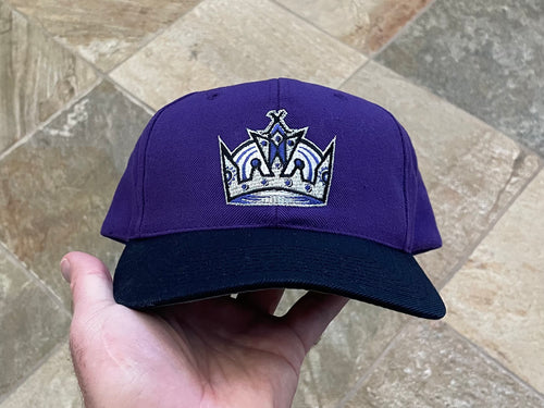 Vintage 1998 Twins Los Angeles Kings Plain Logo Snapback Hat 