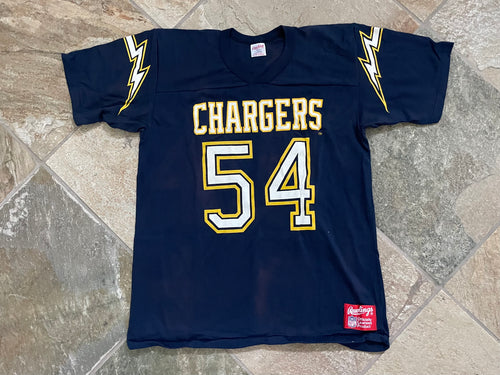 Ryan Leaf San Diego Chargers Signed Custom Pro Style Navy jersey