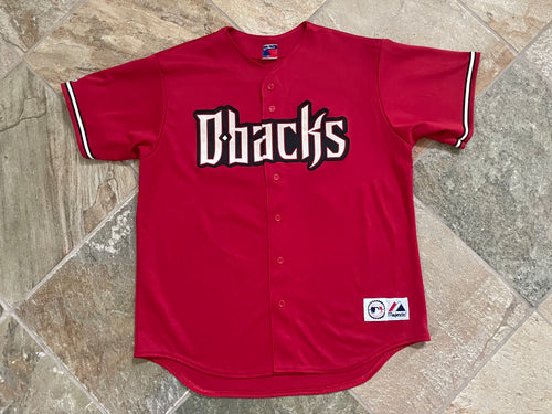 NWT Majestic USA Authentic Arizona Diamondbacks Eric Byrnes #22 Jersey  Sz.52 Red