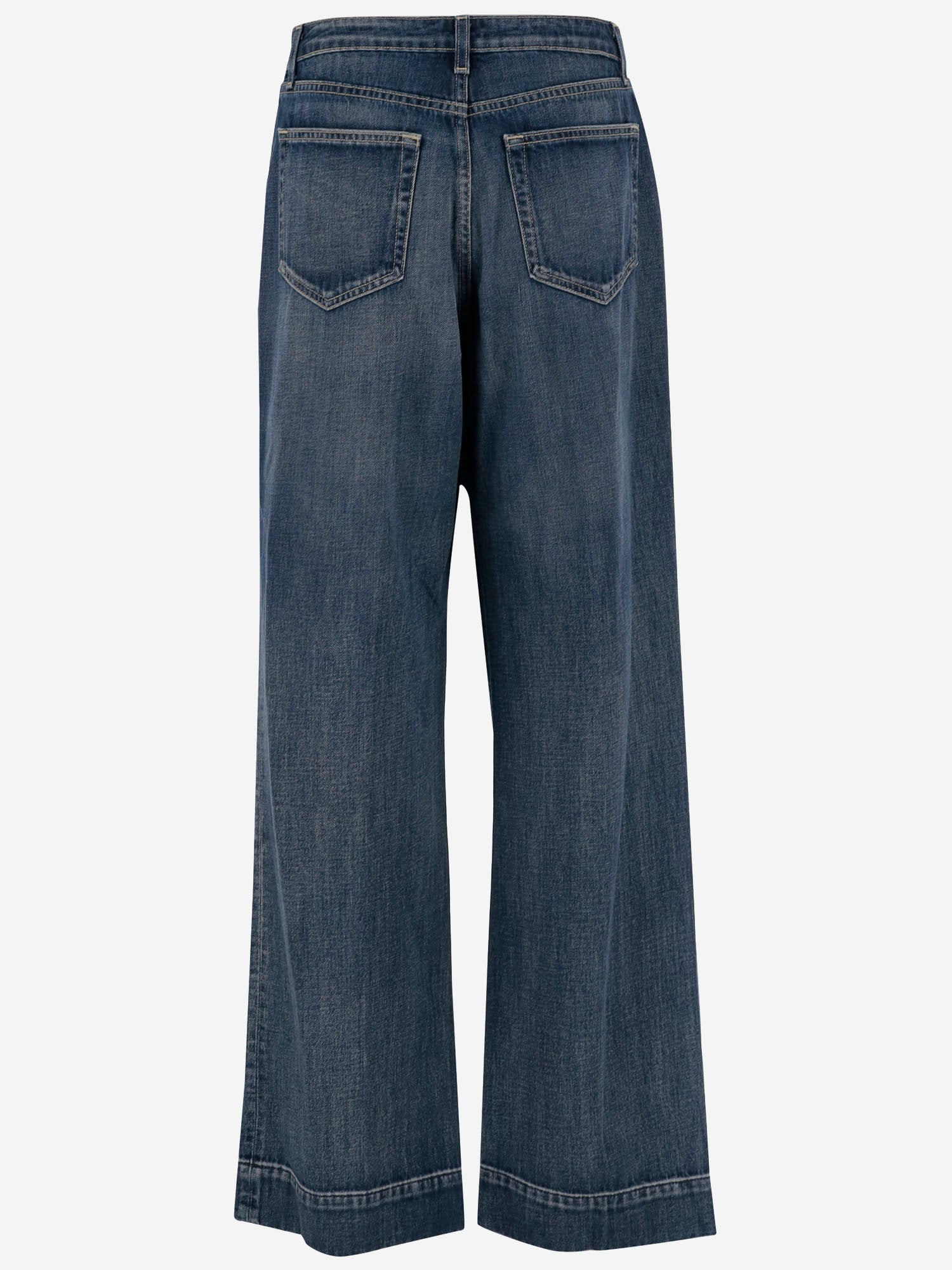 L Agence Dark Grey Washed Jeans