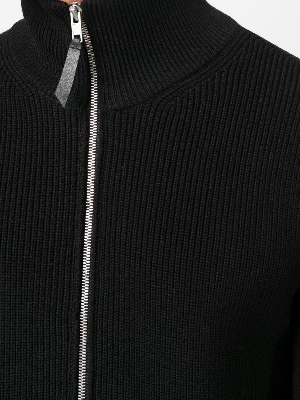 Shop Maison Margiela Wool And Cotton Blend Cardigan