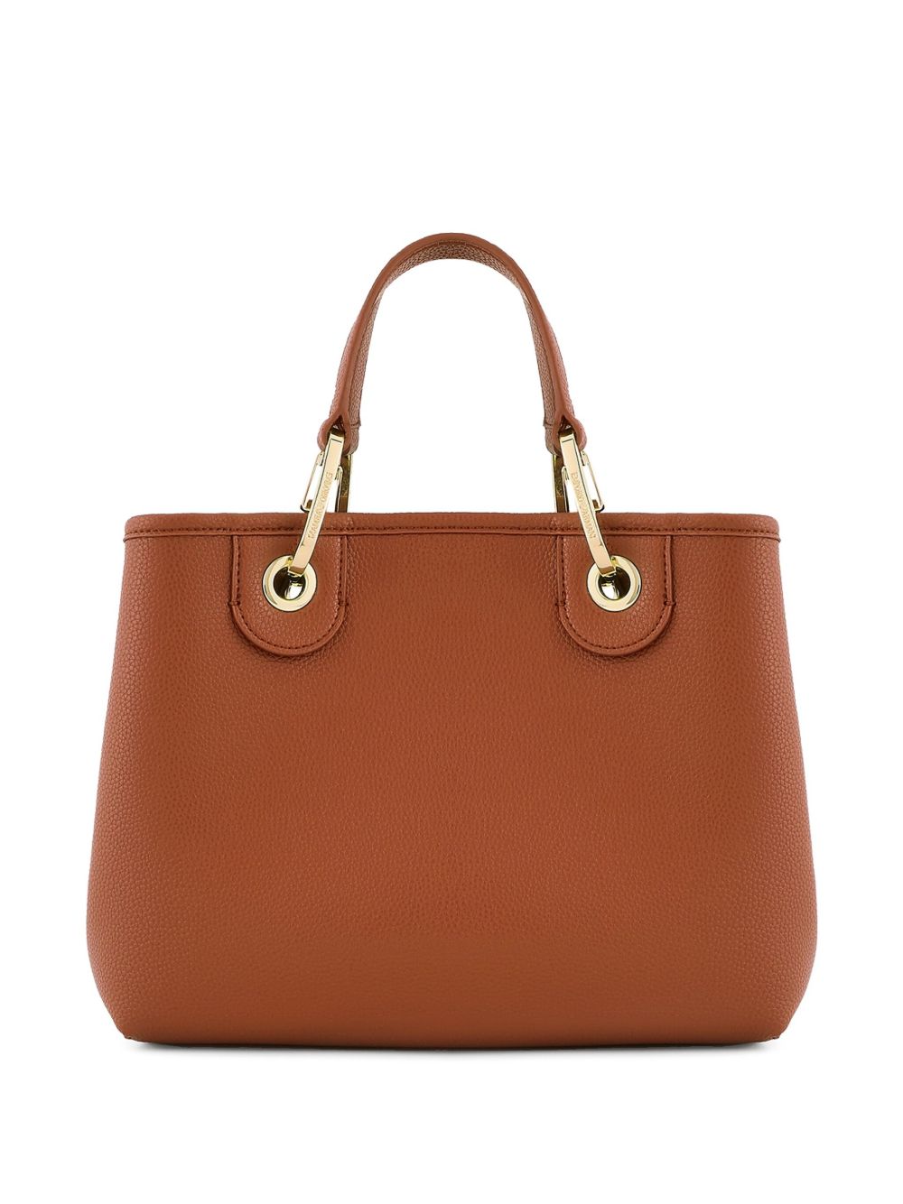 Emporio Armani Myea Small Black Shopper Tote Bag