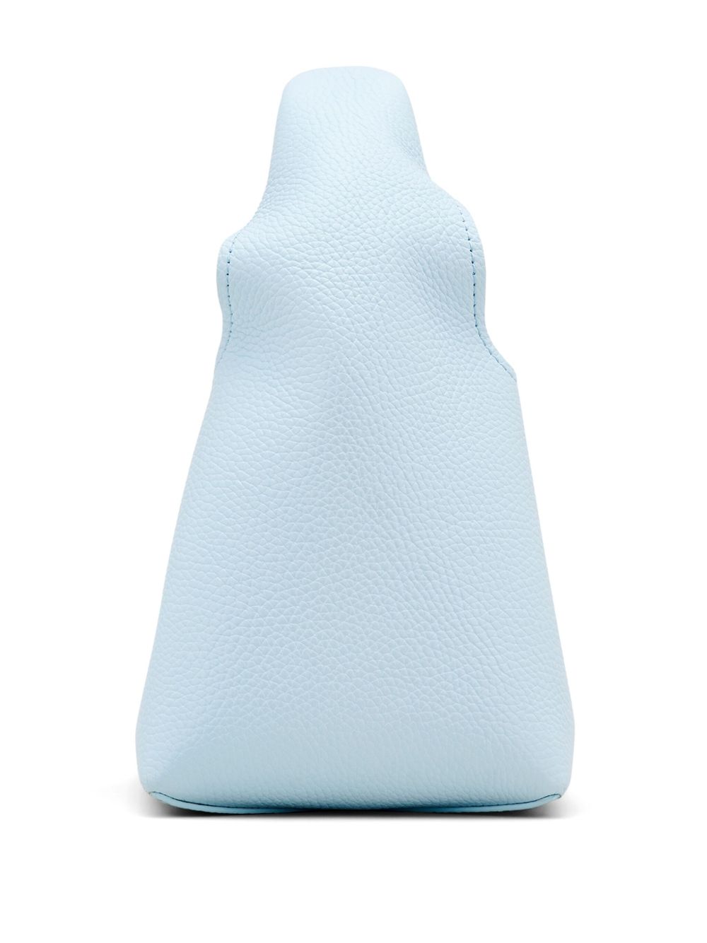 Marc Jacobs The Sack Mini Leather Hobo Bag In Clear Blue
