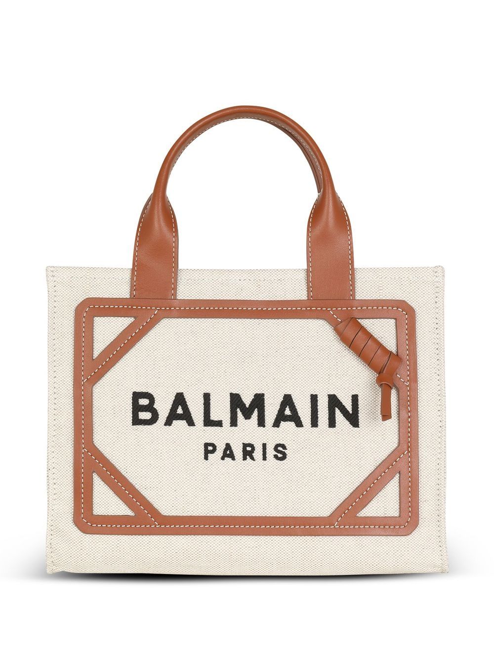 Balmain B Army Small Canvas Tote