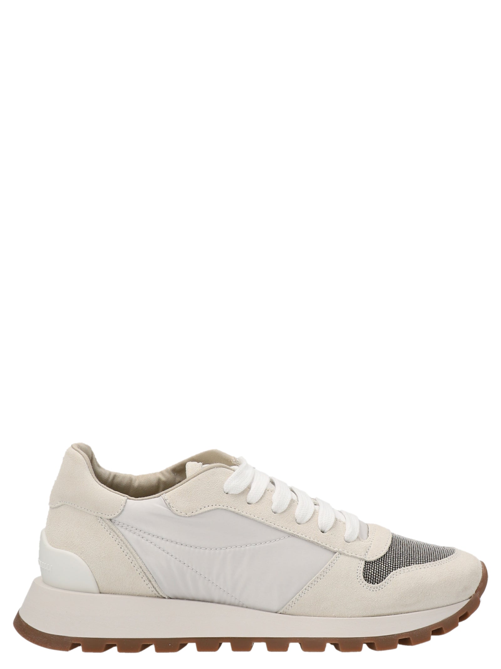 Brunello Cucinelli 'monile' Sneakers In White