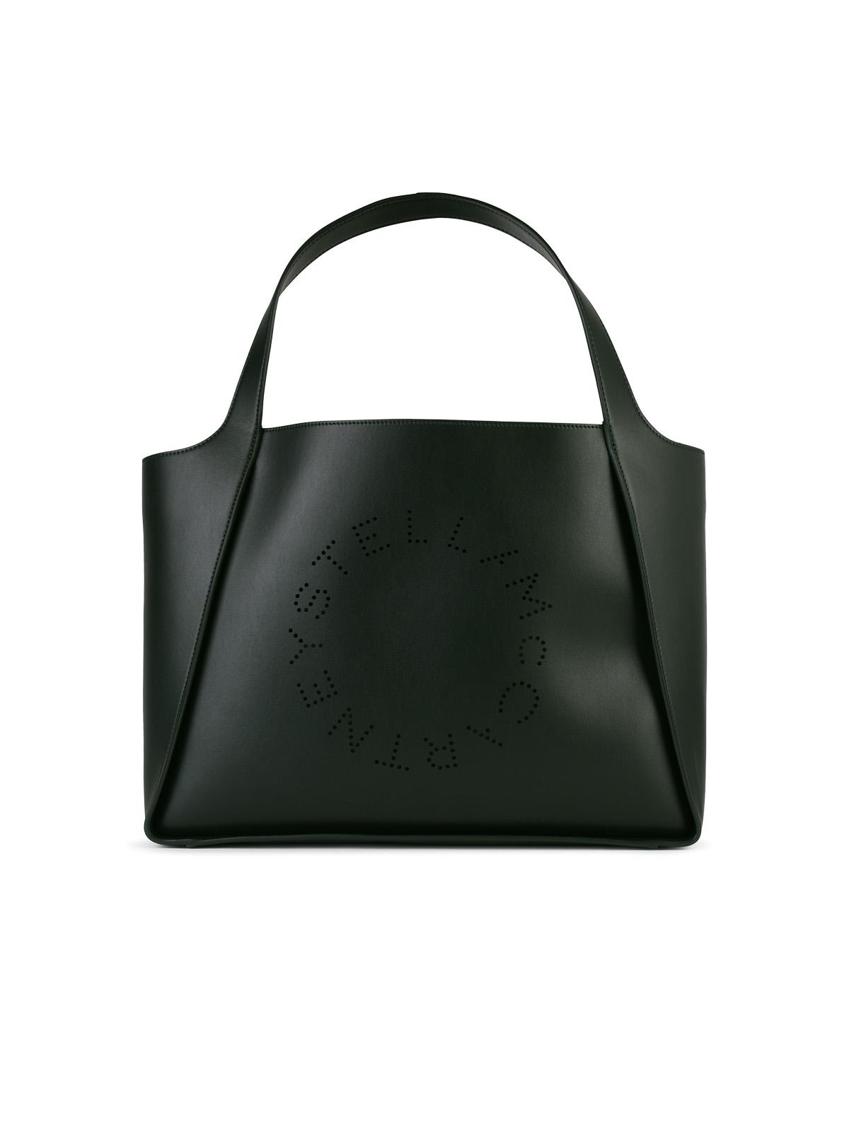 Stella Mccartney Stella Mc Cartney 'soft' Shopping Bag In Green Alter Mat