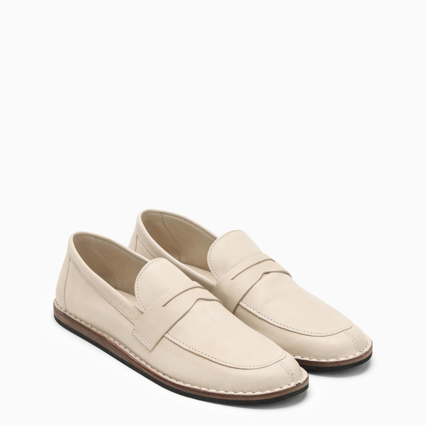 Shop The Row Cary Leather Tofu Loafer