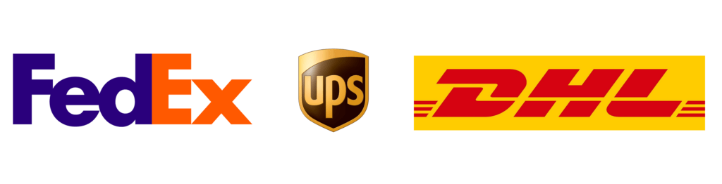 FedEx DHL UPS gratis express verzending