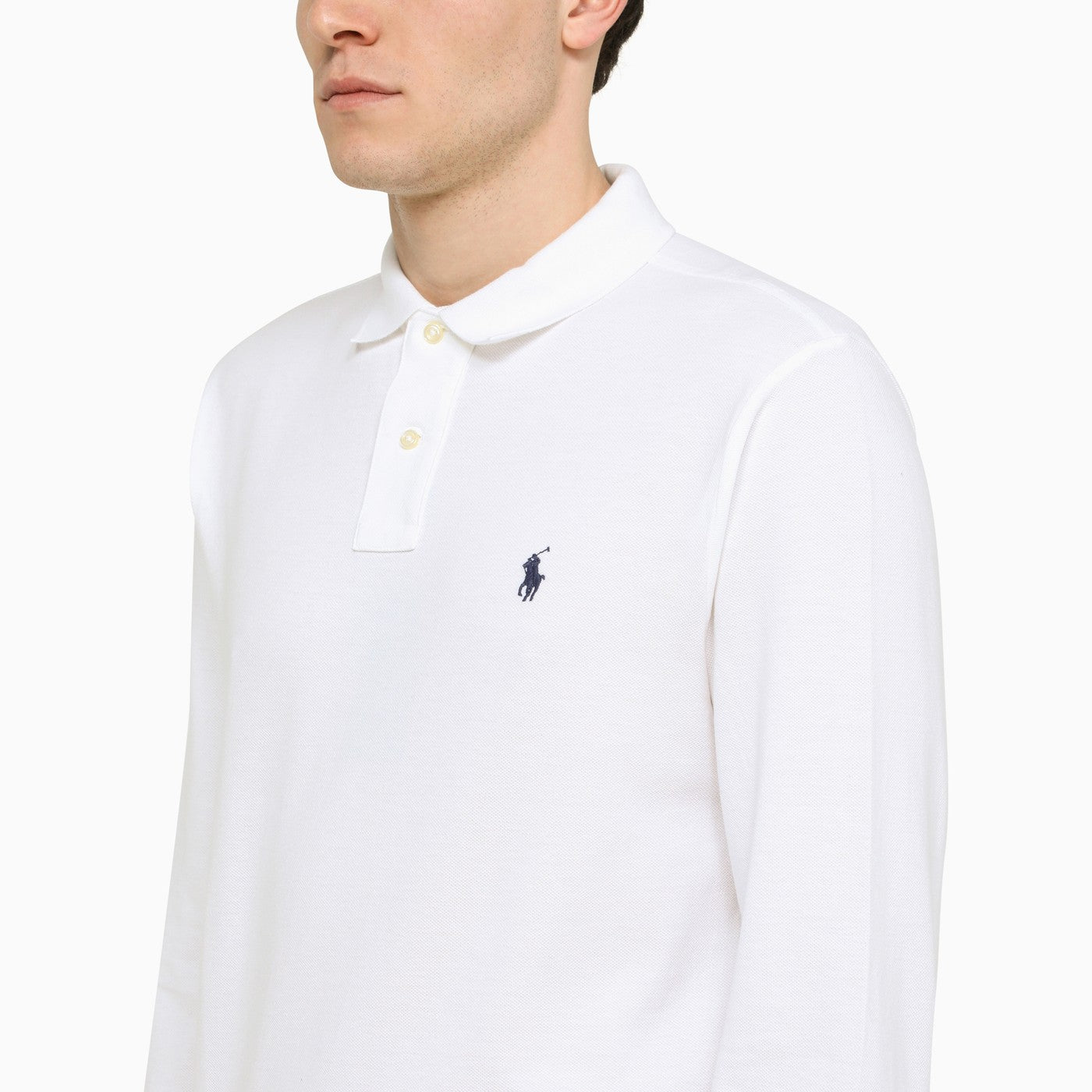 BURBERRY Embroidered cotton-piqué polo shirt