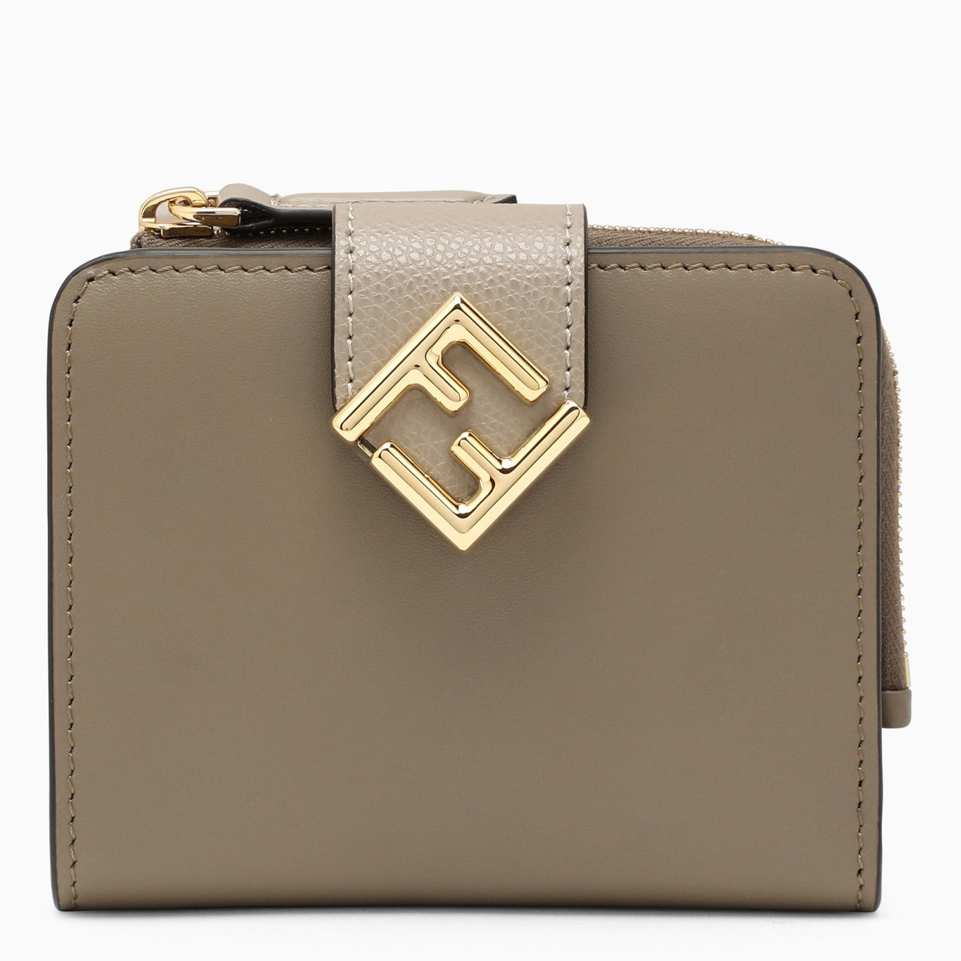 Fendi Brown Leather By The Way Continental Wallet Fendi