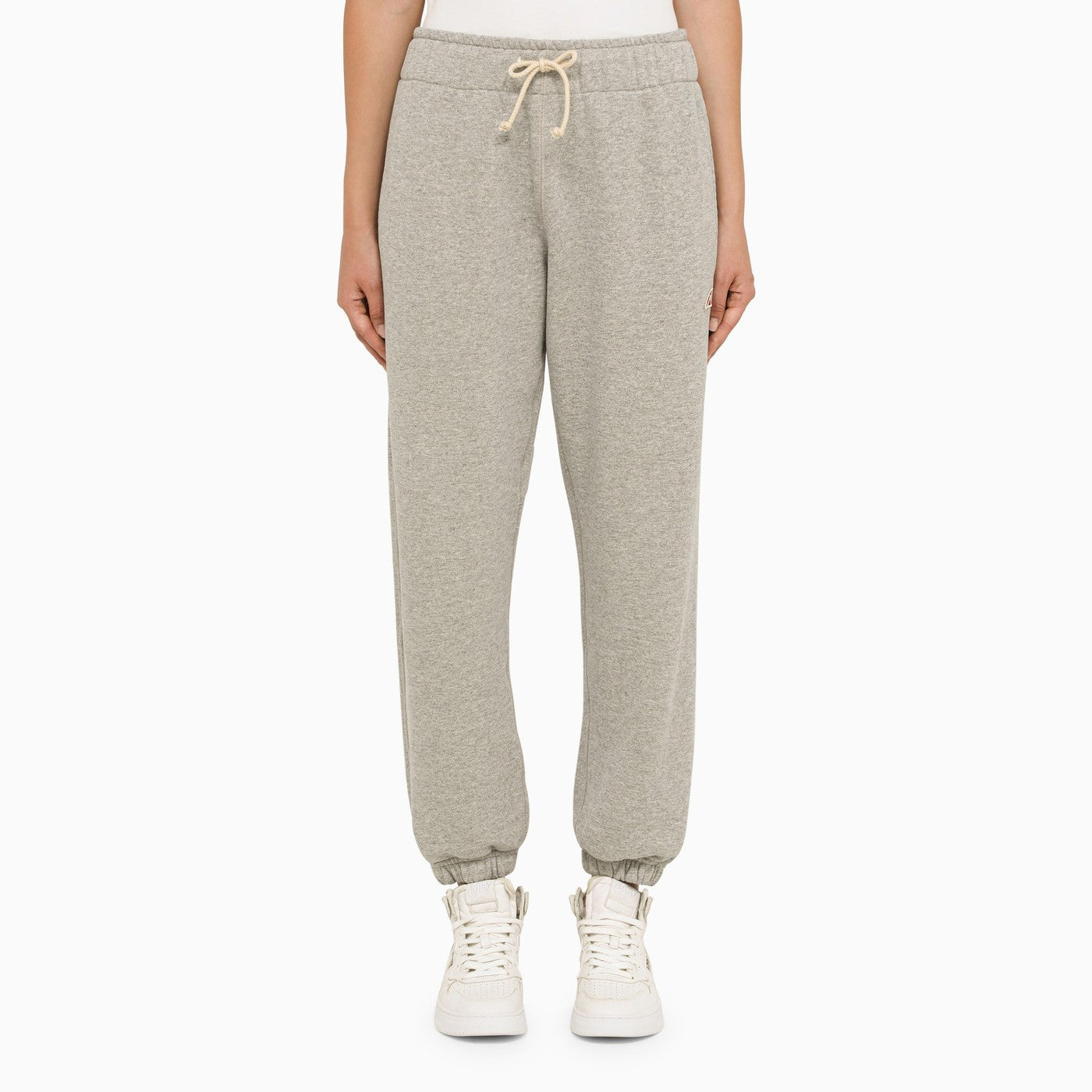 AUTRY AUTRY GREY JERSEY SPORTS TROUSERS