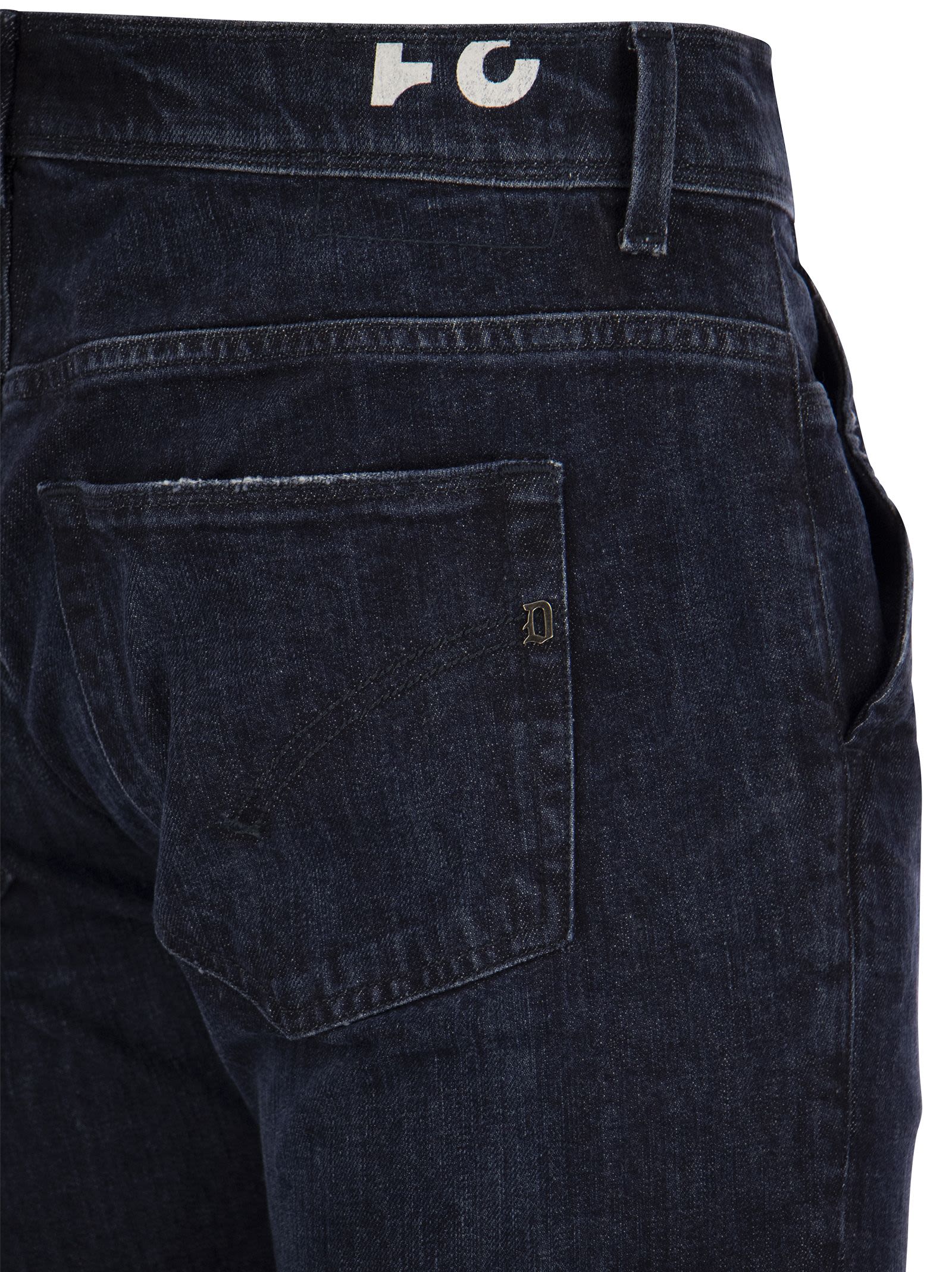 Dondup Konor - Skinny Fit Jeans In Dark Denim | ModeSens