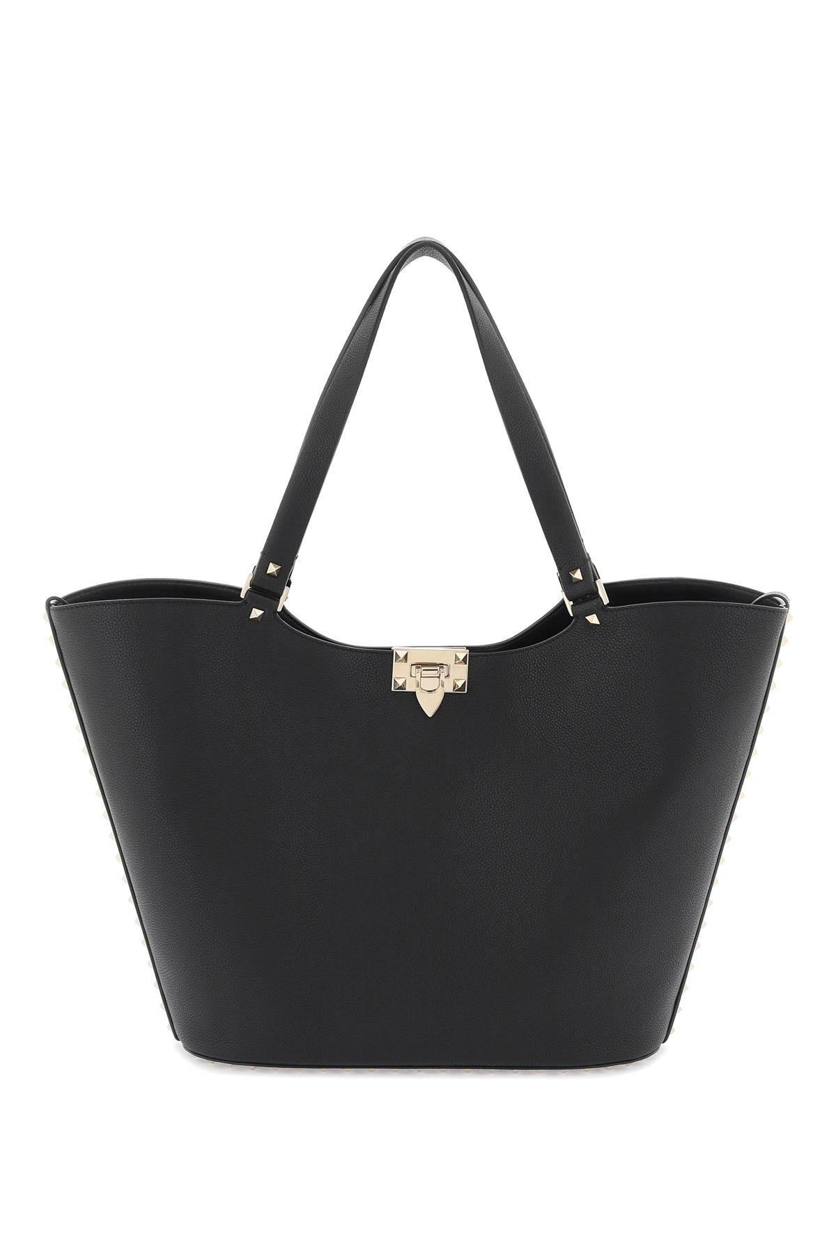 Shop Valentino Garavani Rockstud Tote Bag