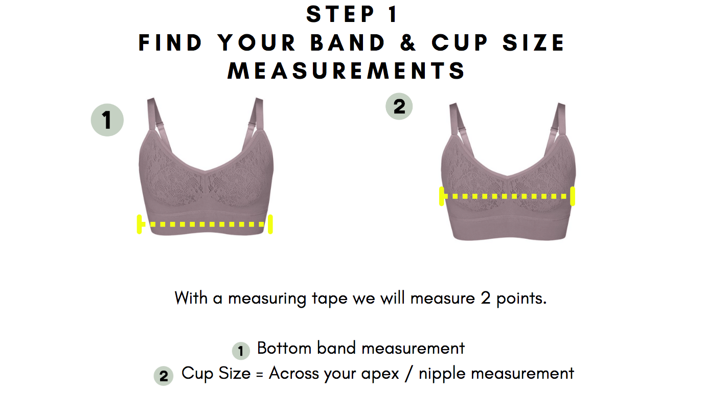 FIND MY SIZE IN MINDD Bra – MINDD BRA COMPANY