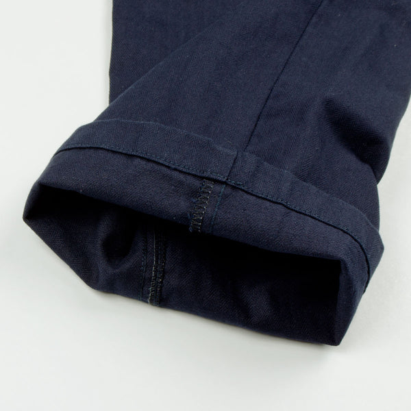 Arpenteur - Pétanque Work Pants - Navy Cotton Herringbone