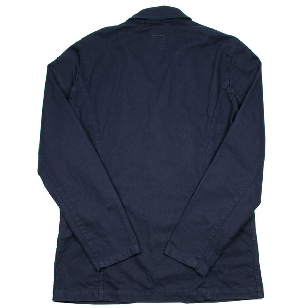 Arpenteur - Villefranche Jacket - Navy Cotton Herringbone