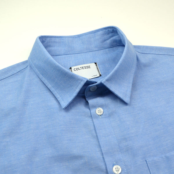 Coltesse - Iyo Classic Shirt with Pocket - Light Blue – BEAUBIEN