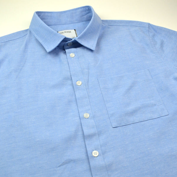 Coltesse - Iyo Classic Shirt with Pocket - Light Blue – BEAUBIEN