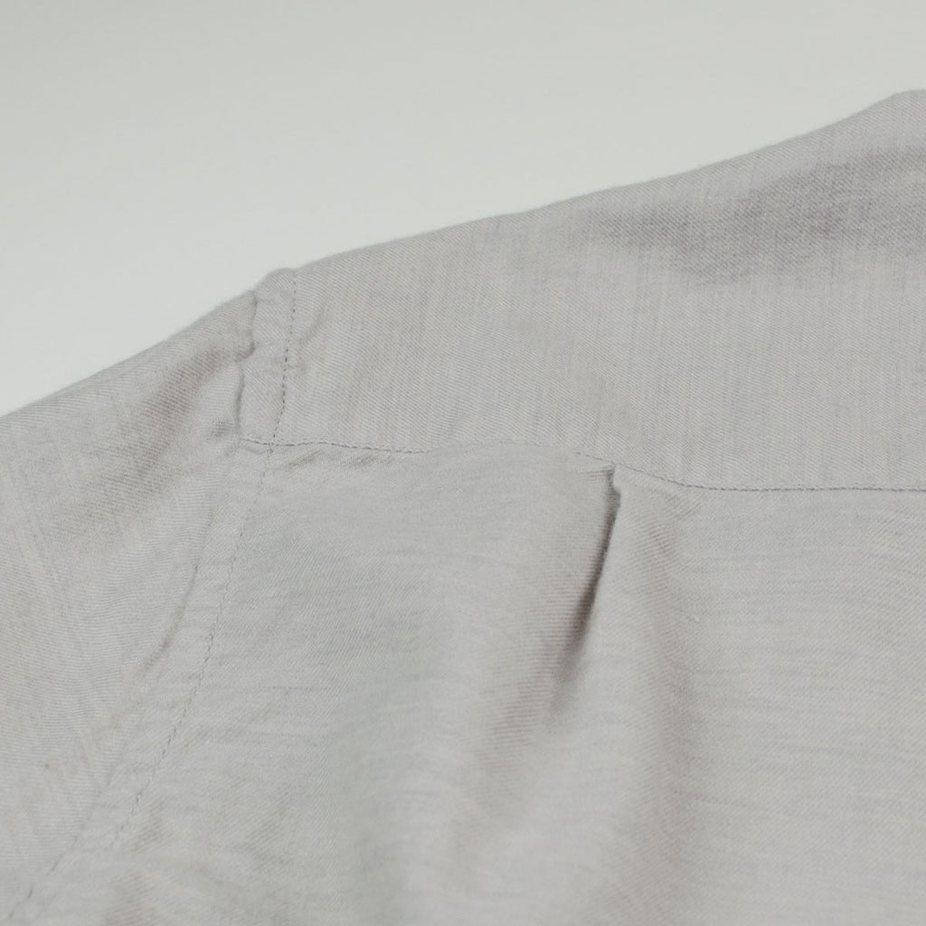 Ecole de Pensée - Home Shirt - Grey Wool Melange