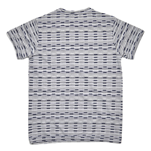 Libertine-Libertine - Brake T-shirt Rey - Grey Melange / White / Navy ...