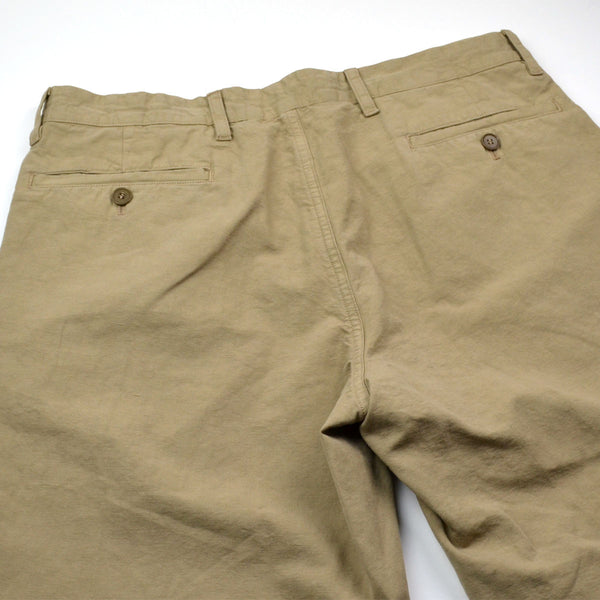 Norse Projects - Aros Cropped Dry Canvas Chinos – Khaki (Beige) – BEAUBIEN