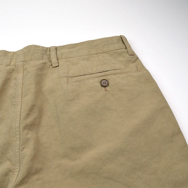 Norse Projects - Aros Cropped Dry Canvas Chinos – Khaki (Beige) – BEAUBIEN