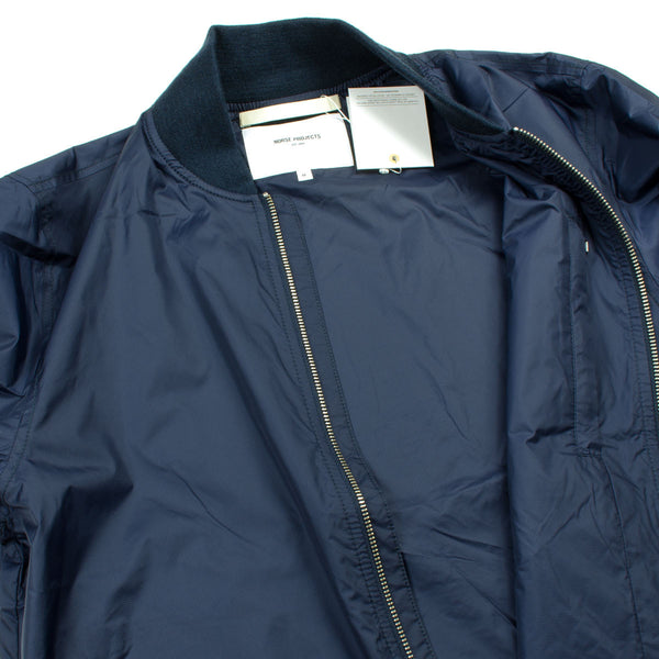 Norse Projects - Ryan Light Ripstop Bomber Jacket - Navy