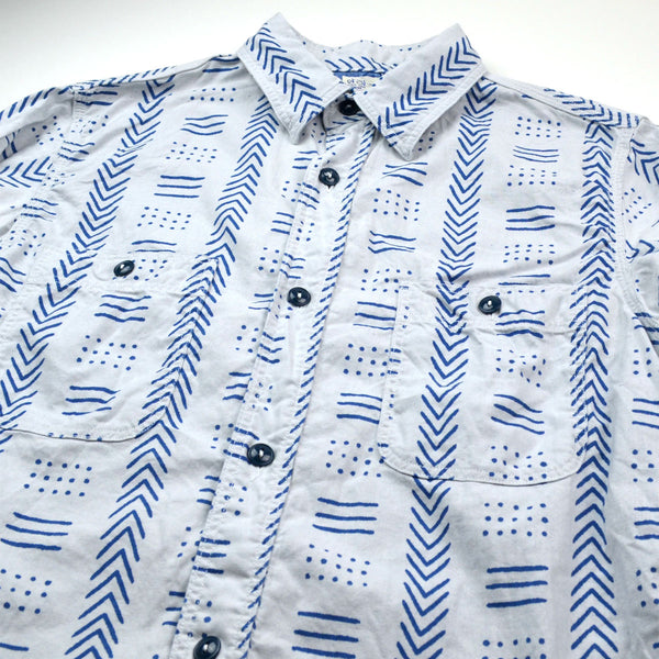 orSlow - Work Shirt - Indigo Africa Print – BEAUBIEN