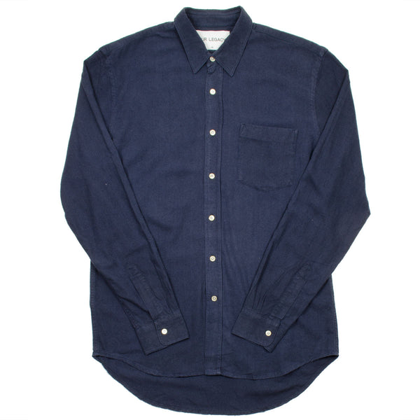 Our Legacy - Classic Shirt - Navy Silk
