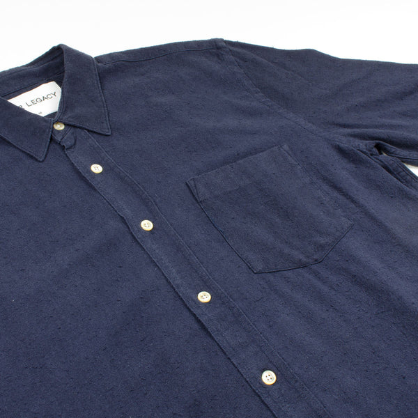 Our Legacy - Classic Shirt - Navy Silk