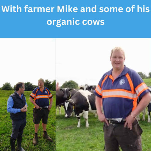 Mike the organic dairy farmer