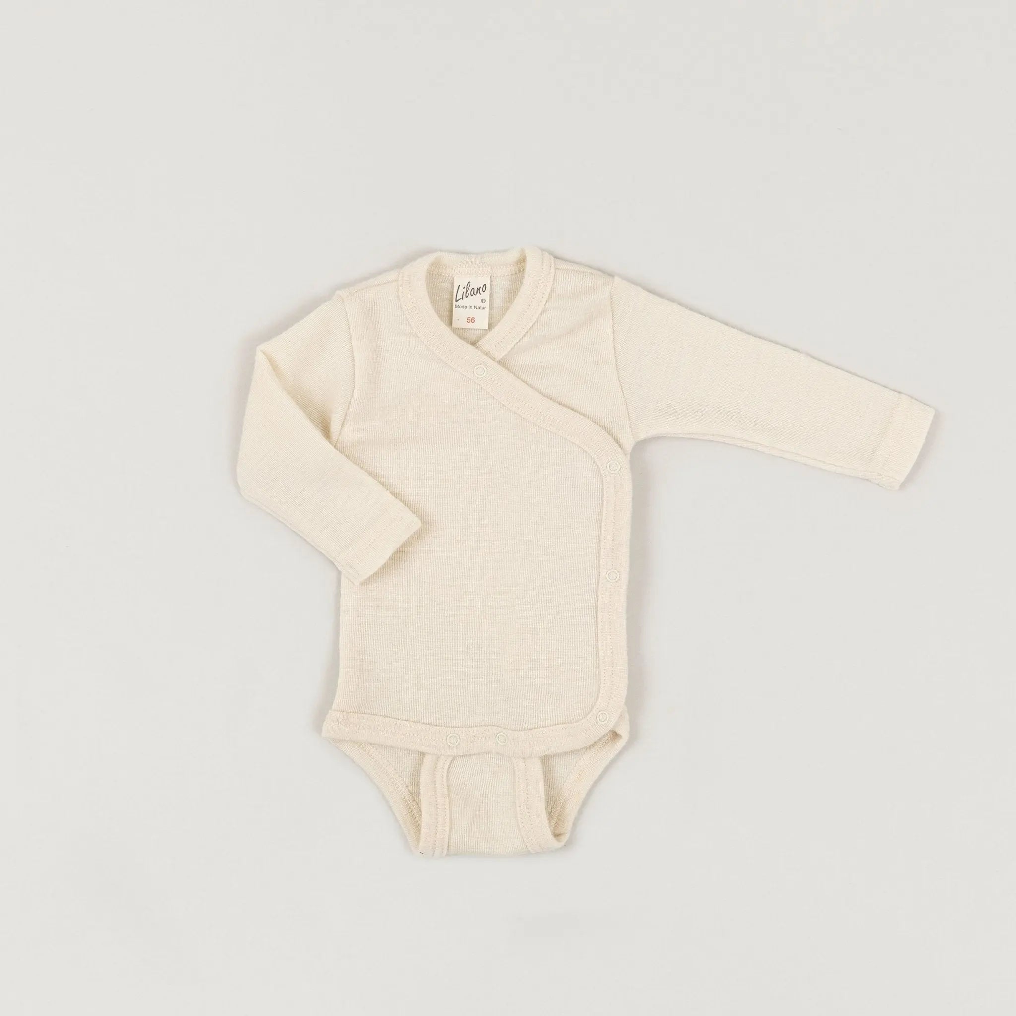 Lilano Strampler aus Wolle & Seide mit Langem Arm - Der kuschelige  Begleiter für Babys in der kalten Jahreszeit