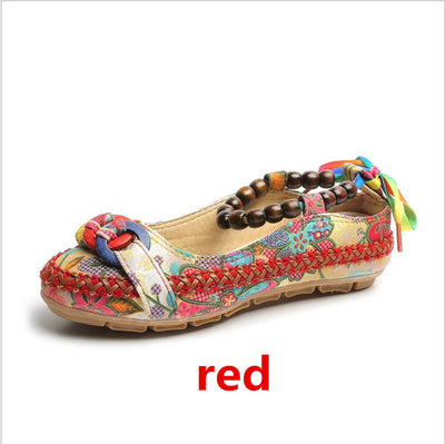 beaded flats