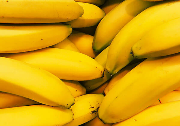 Bananas are one of the best foods for glowing skin