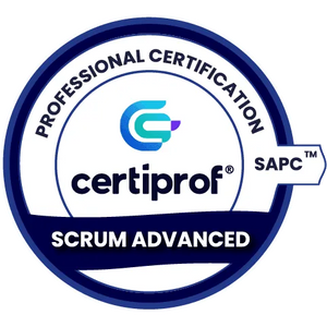 Scrum Advanced Professional Certification - (SAPC) - Certiprof 