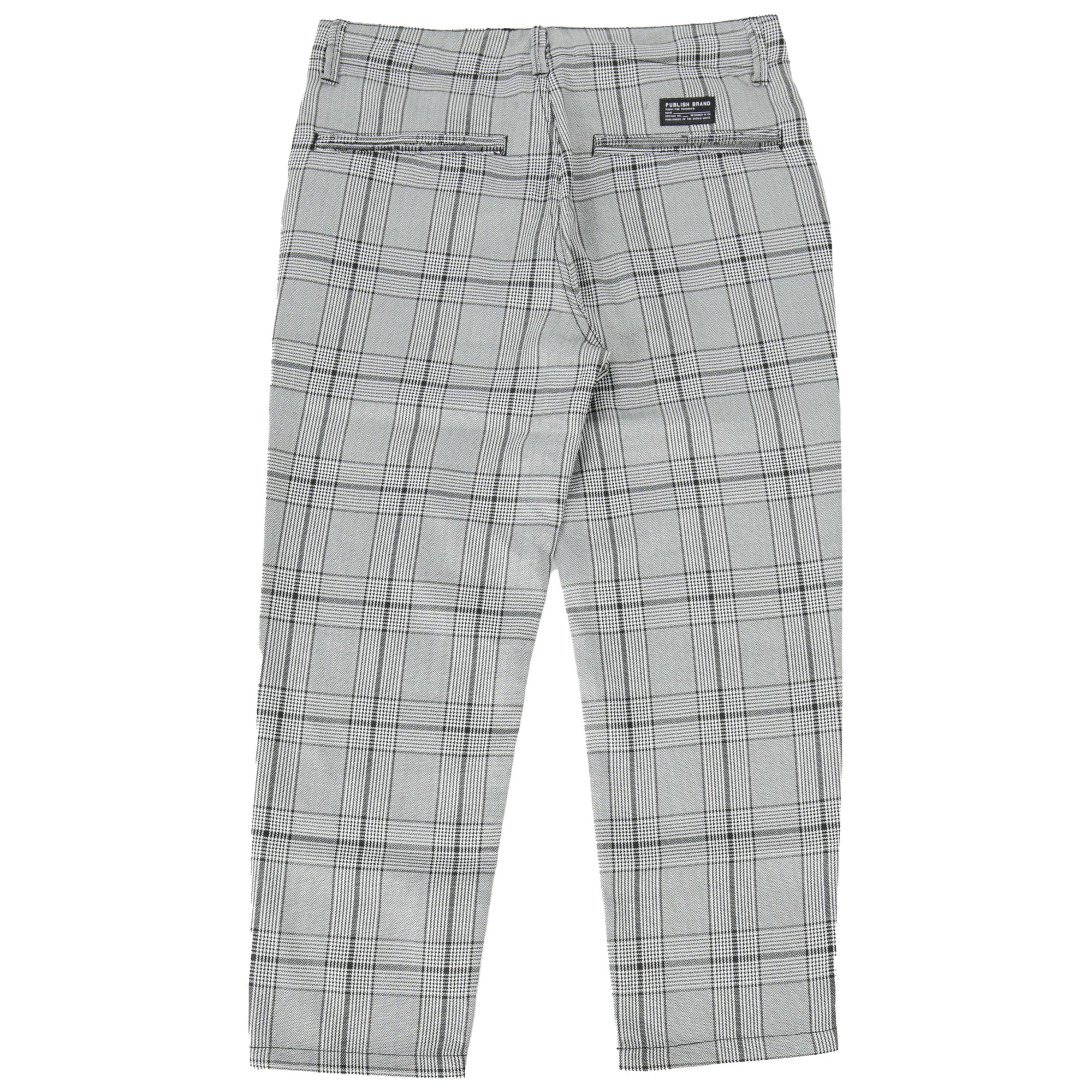 Plaid Ankle Pant - Black – Publish Online Shop