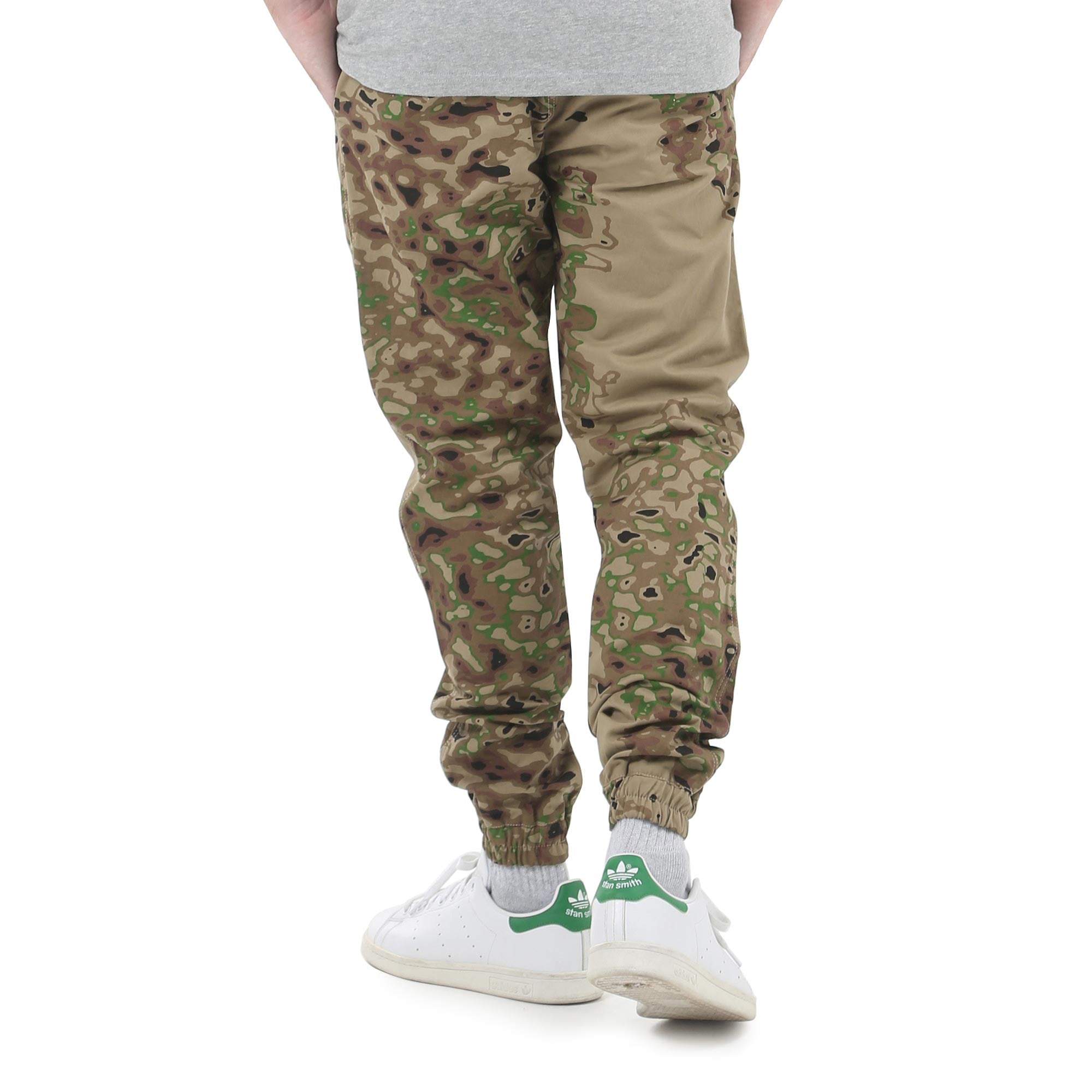 camo khaki joggers