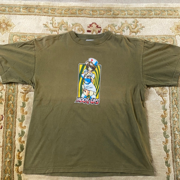 激レア フックアップス HOOK-UPS 90年代ヴィンテージ Tシャツ ナース-