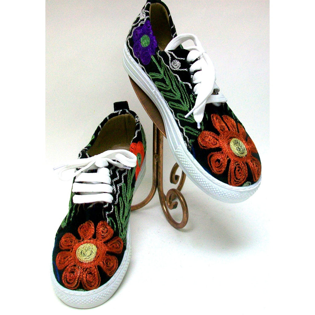Suzani Embroidered Tennis Shoes 