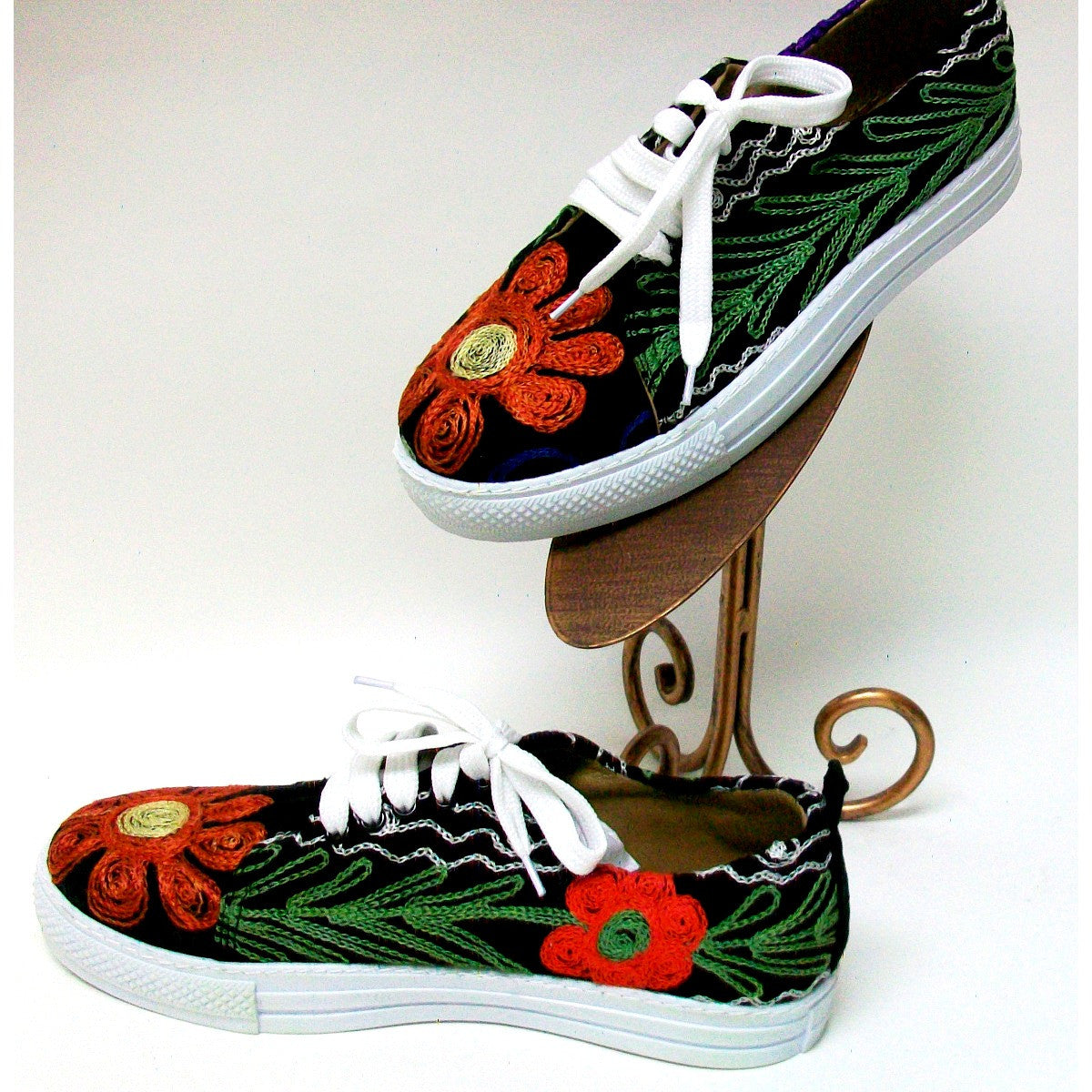 Suzani Embroidered Tennis Shoes