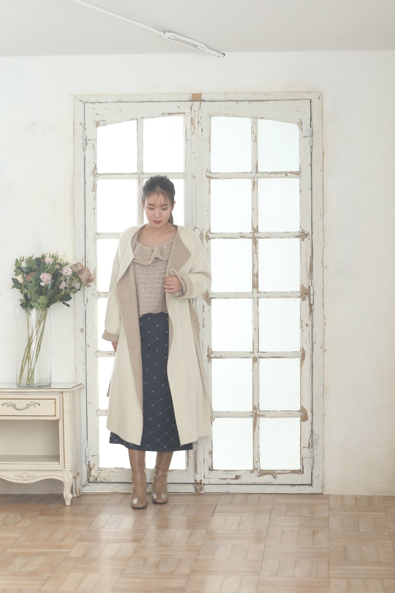 日本アウトレット MAISON MARBLE Camille Coat ロングコート