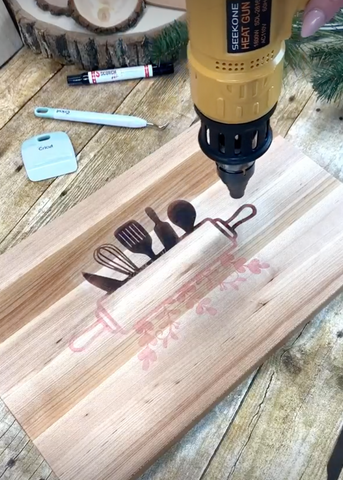 Wood Burning Can Be This Easy With Heat Gun, WOW