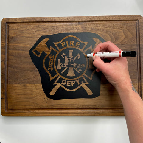  Scorch Marker Maple Cutting Board, Personalizable Woodburning  Piece for Kitchen Use or Decor, for Use with Scorch Marker and Our Vinyl  Stencils : Home & Kitchen