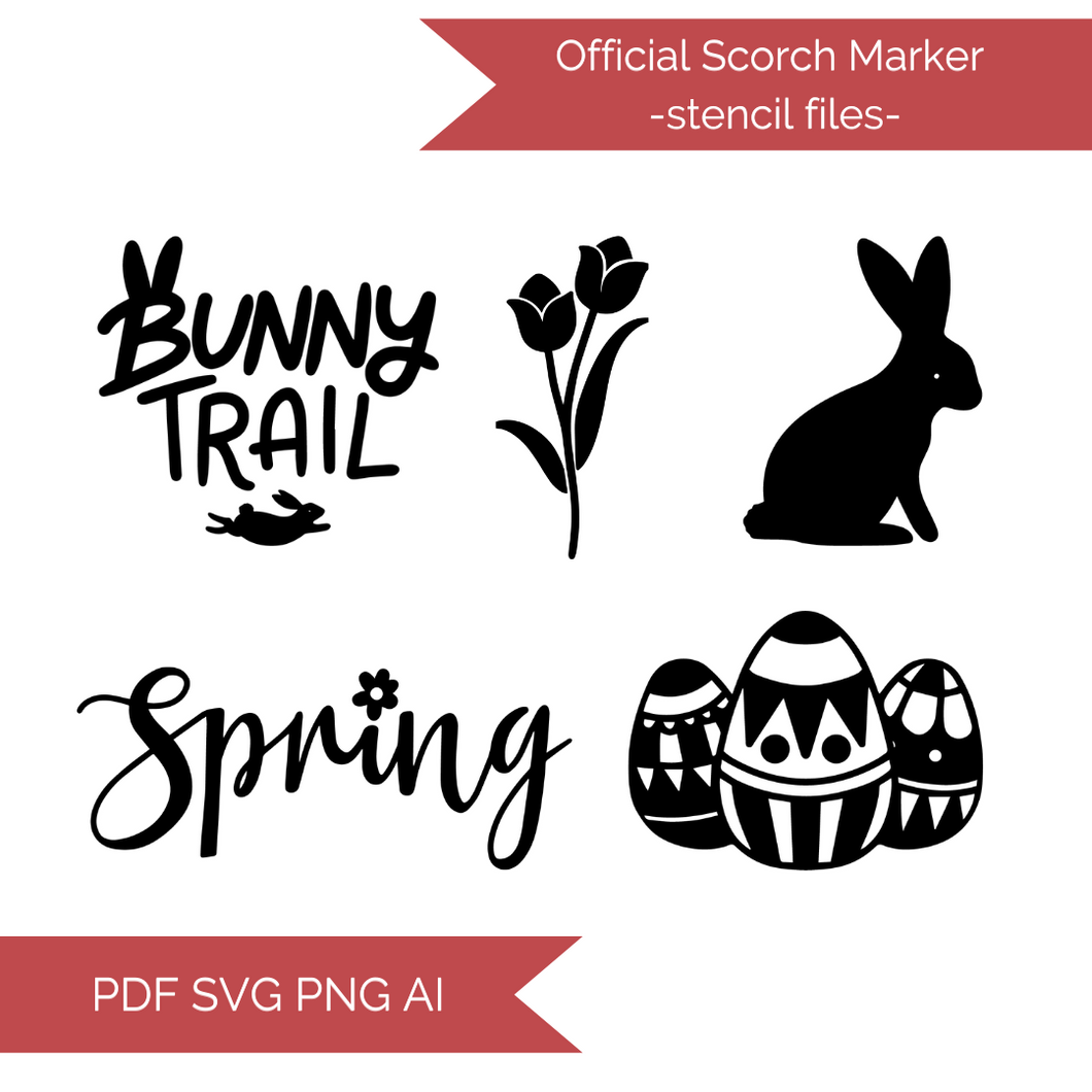 Download Spring Stencils 2020 Cut Files Official Scorch Marker