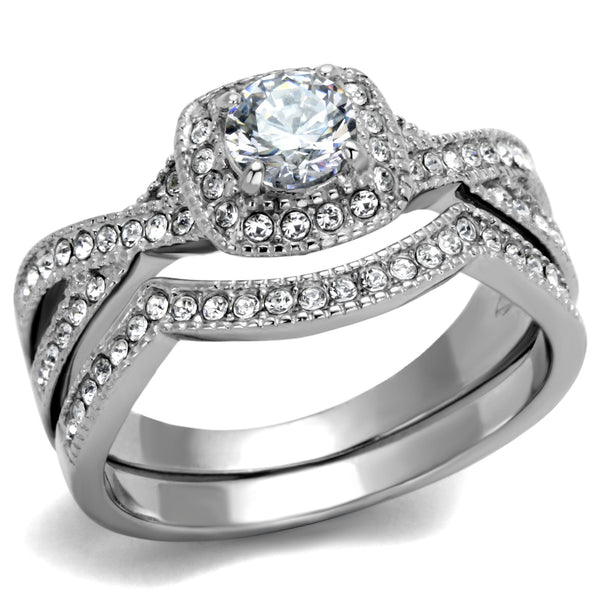 Wedding Rings for Women Stainless Steel